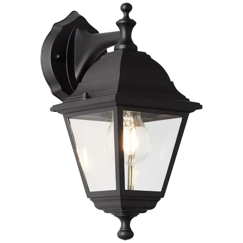 Brilliant Nissie Buiten muurverlichting Zwart, 1-licht In De Mode