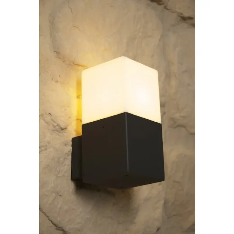 Fabrieksprijs Trio HUDSON Buiten muurlamp Zwart, 1-licht