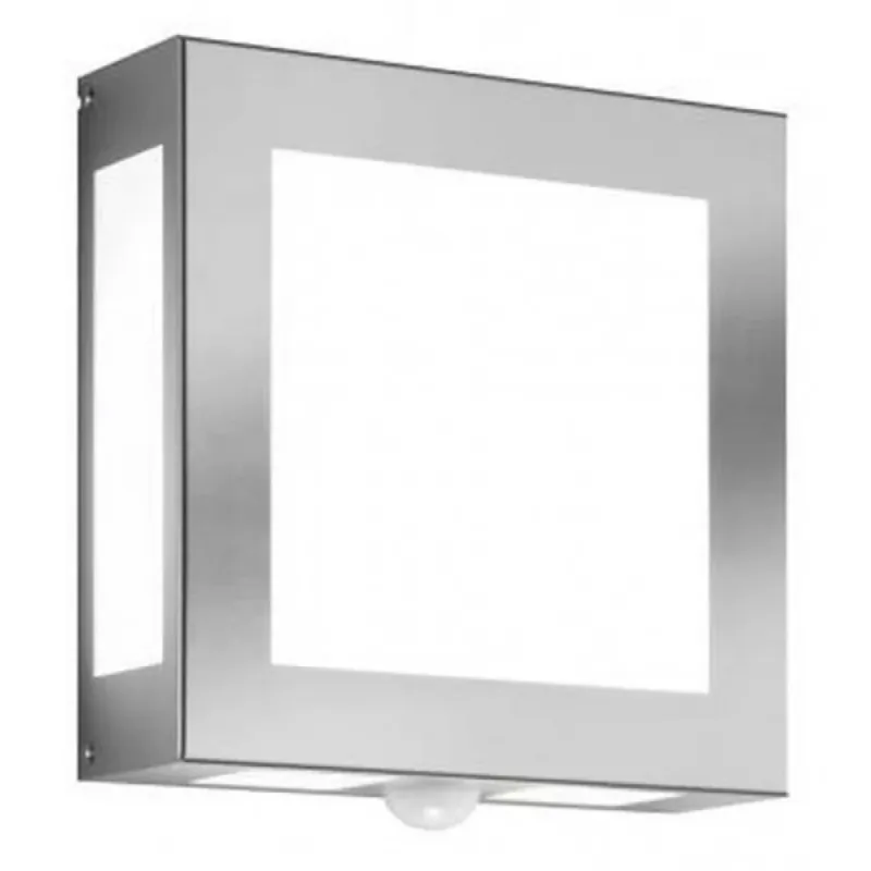 Snelle Levering CMD AQUA LEGENDO Buiten muurverlichting roestvrij staal, 1-licht, Bewegingsmelder