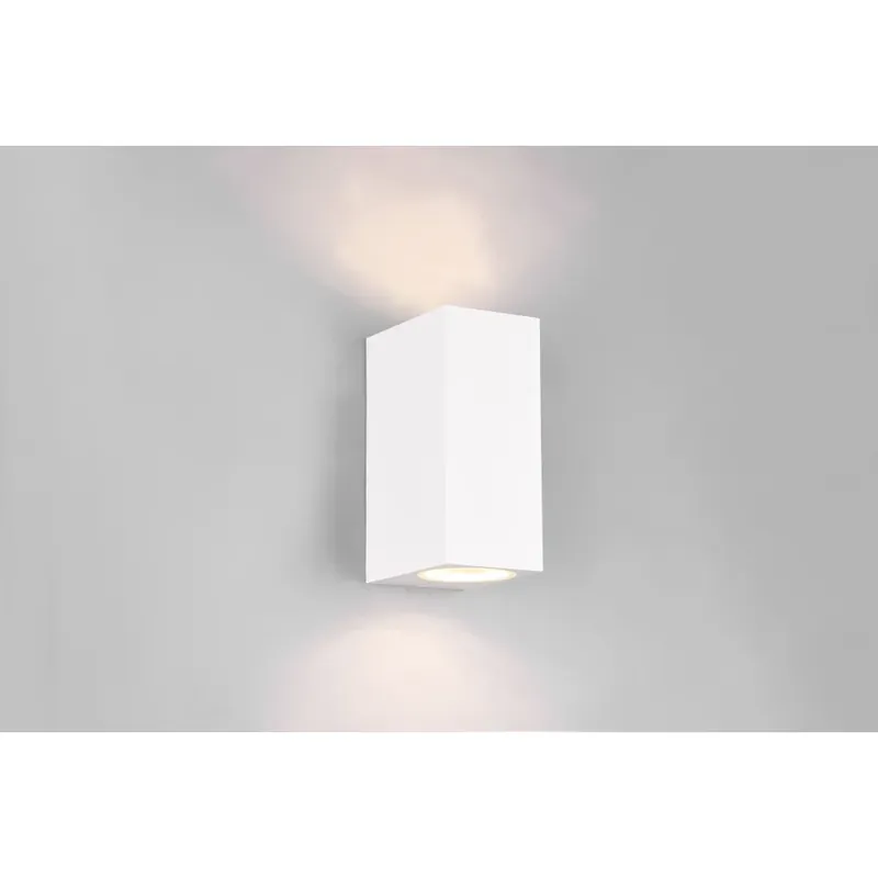 Trio Roya Buiten muurverlichting Wit, 2-lichts Aanbieding