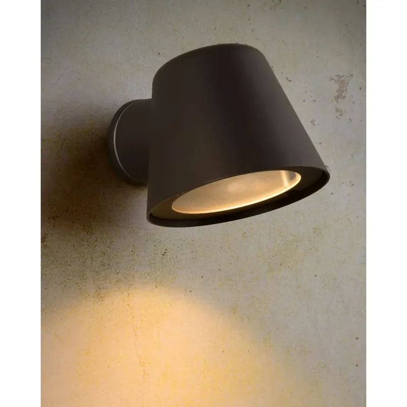 Lucide DINGO-LED Buiten muurverlichting Antraciet, 1-licht Finale Uitverkoop