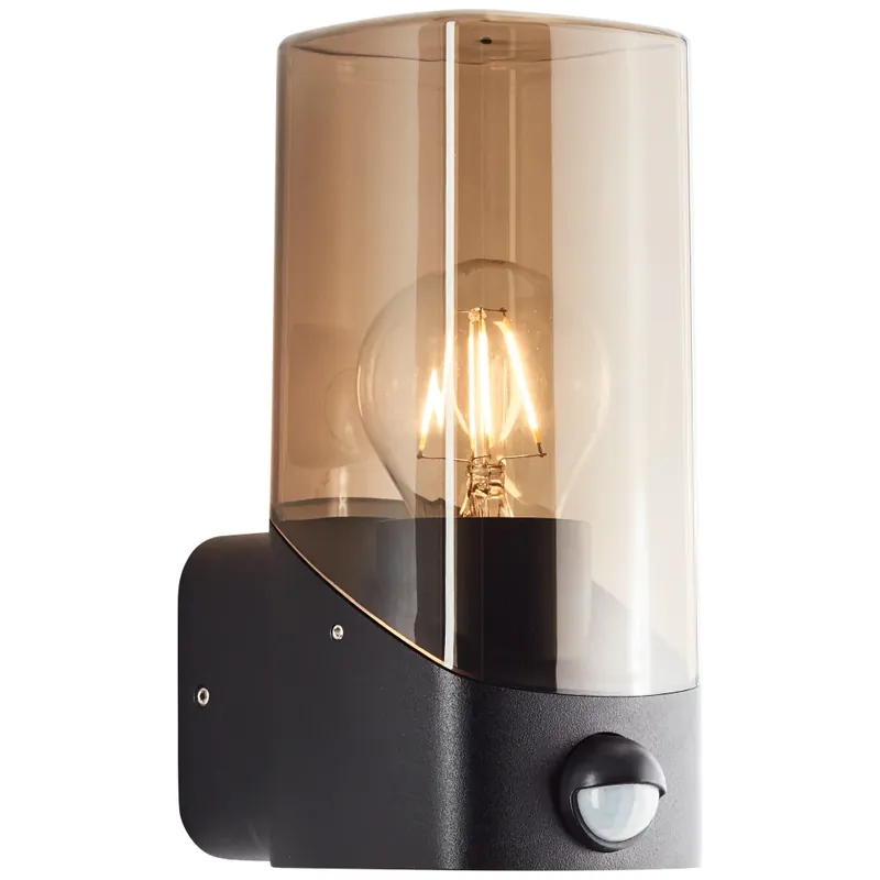 Bestseller Brilliant Minou Buiten muurverlichting Zwart, 1-licht