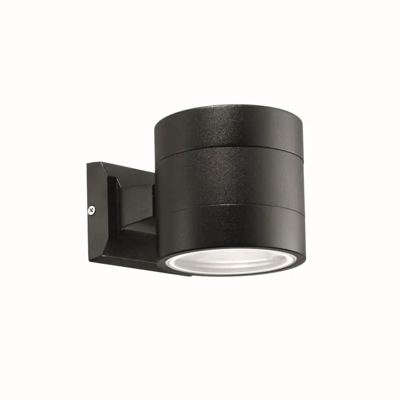 Ideallux SNIF Buiten muurverlichting Zwart, 1-licht Direct Beschikbaar
