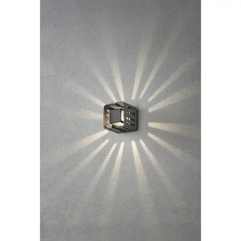 Konstsmide Pescara Muurlamp LED Antraciet, 1-licht Limited Edition