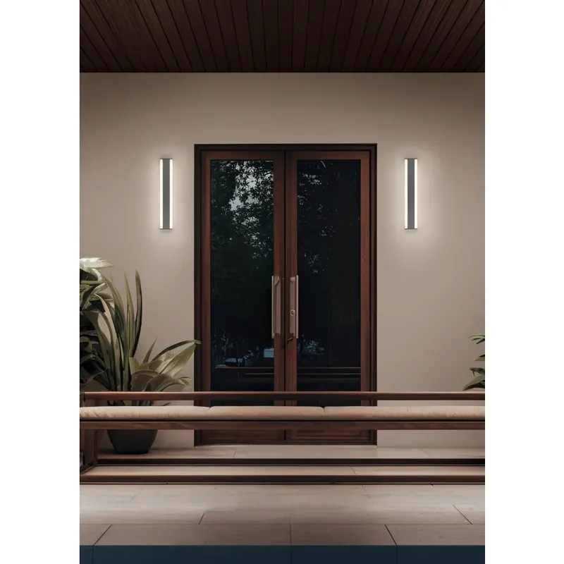 Trio verlichting DAWSON Wandlamp LED Antraciet, 1-licht Tijdelijk Beschikbaar