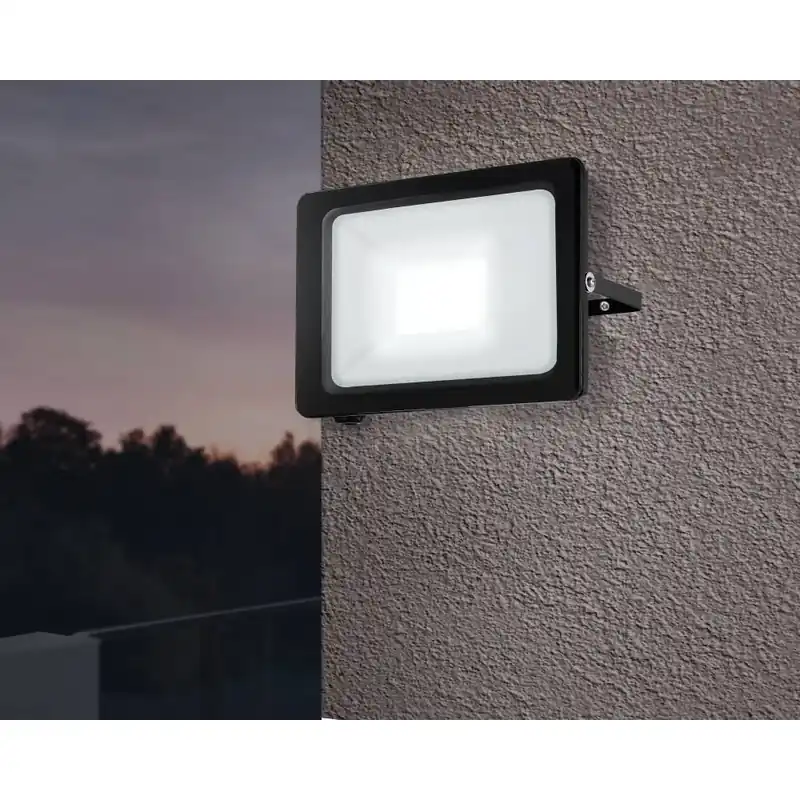 Favoriet Eglo FAEDO Buiten muurverlichting LED Zwart, 1-licht