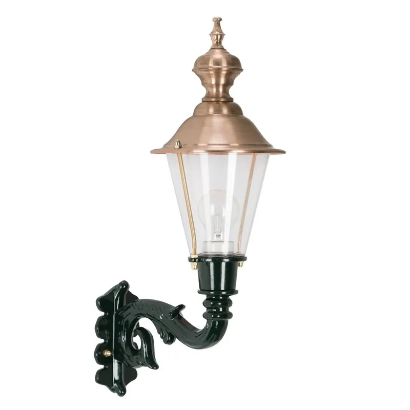 Bestseller KS Verlichting Hoorn Muurlamp Groen, Koperkleurig, 1-licht