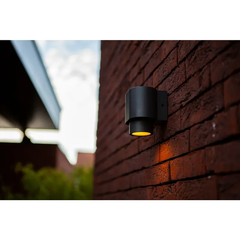 Flitsaanbieding Lutec Cypres Buiten muurverlichting Antraciet, 1-licht