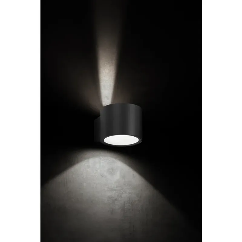 Direct Verzonden LCD 5076 Buiten muurverlichting Zwart, 1-licht