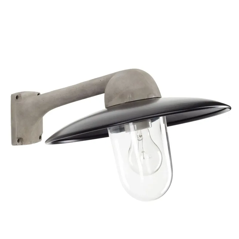 KS Verlichting Fabrique Muurlamp Aluminium, Zwart, 1-licht Betrouwbaar