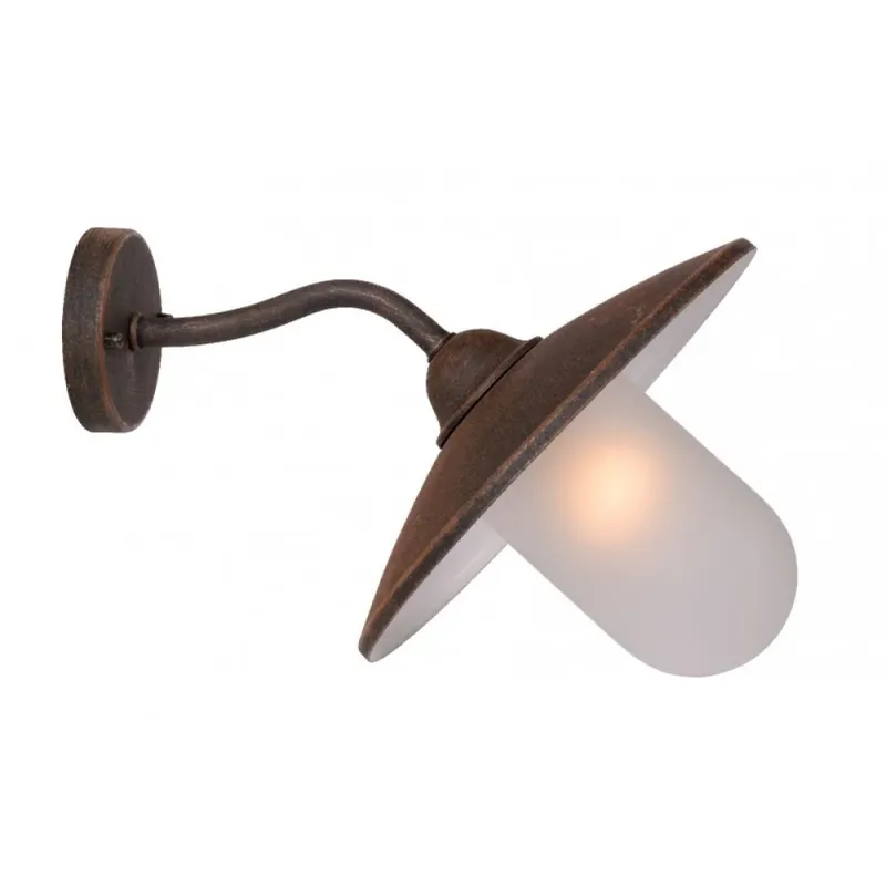Luxe Lucide ARUBA Muurlamp Roest, 1-licht
