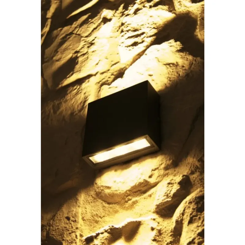 Trio THAMES Muurlamp LED Zwart, 2-lichts Weekendaanbieding