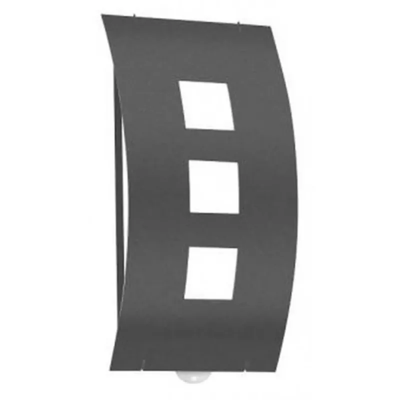 CMD Aqua Toma Buiten muurverlichting Antraciet, 1-licht, Bewegingsmelder Speciale Aanbieding