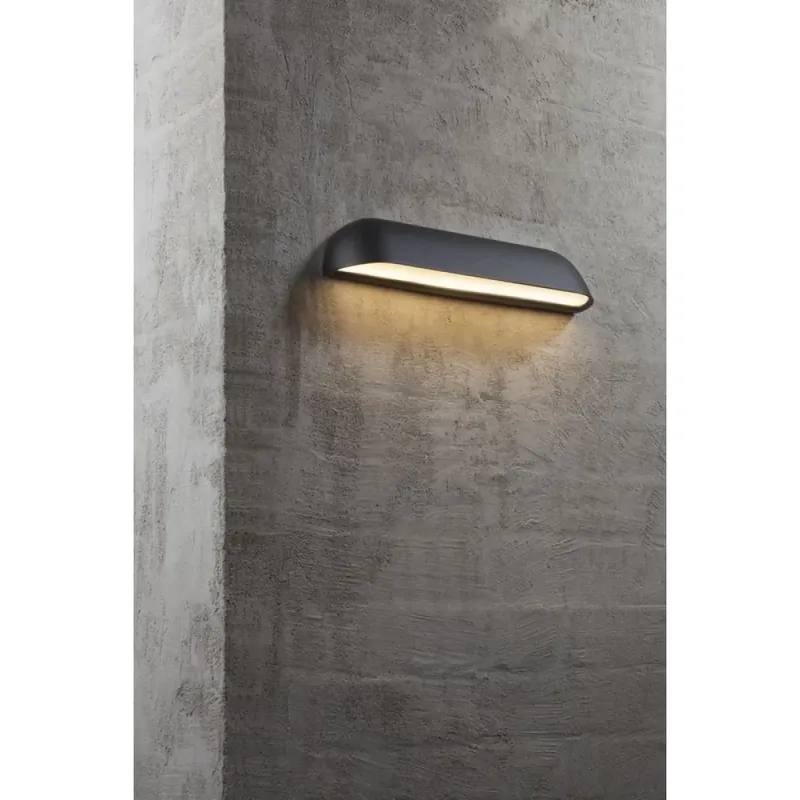 Design For The People by Nordlux Front36 Muurlamp LED Zwart, 1-licht Gratis Verzending