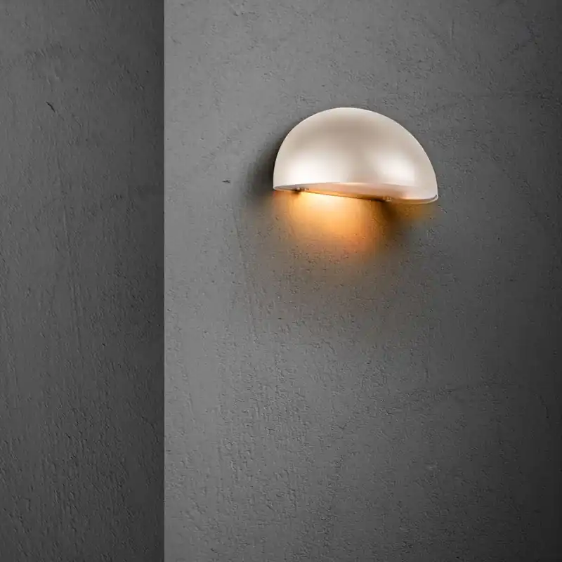 Goedkoop Nordlux SCOR Buiten muurverlichting Zandkleurig, 1-licht