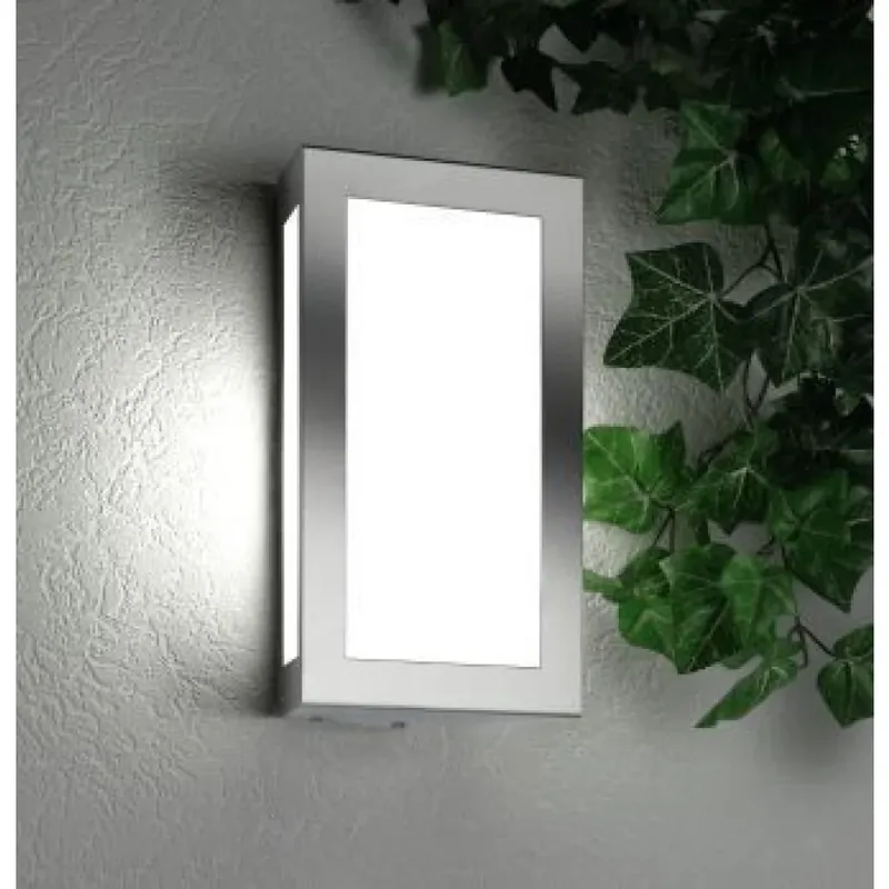 CMD Aqua Long Buiten muurverlichting roestvrij staal, 1-licht Op = Op