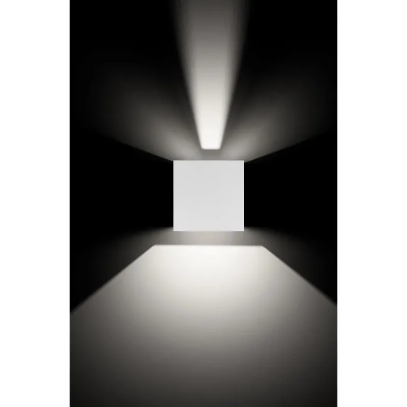 Gereduceerde Prijs LCD Fischeck Licht omhoog & omlaag, Wandlamp LED Wit, 2-lichts