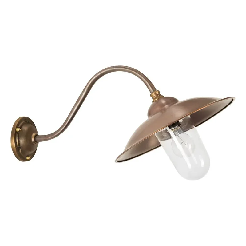 Trendy KS Verlichting Vienna Muurlamp Brons, Koperkleurig, 1-licht