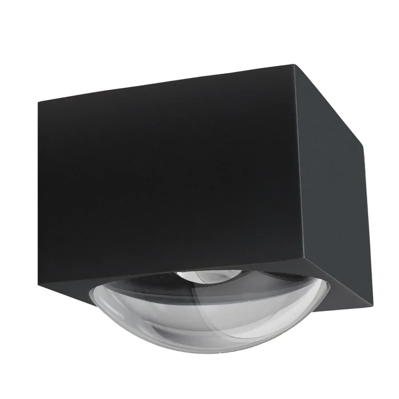 LCD Fischeck Buiten muurverlichting LED Zwart, 1-licht Bestseller