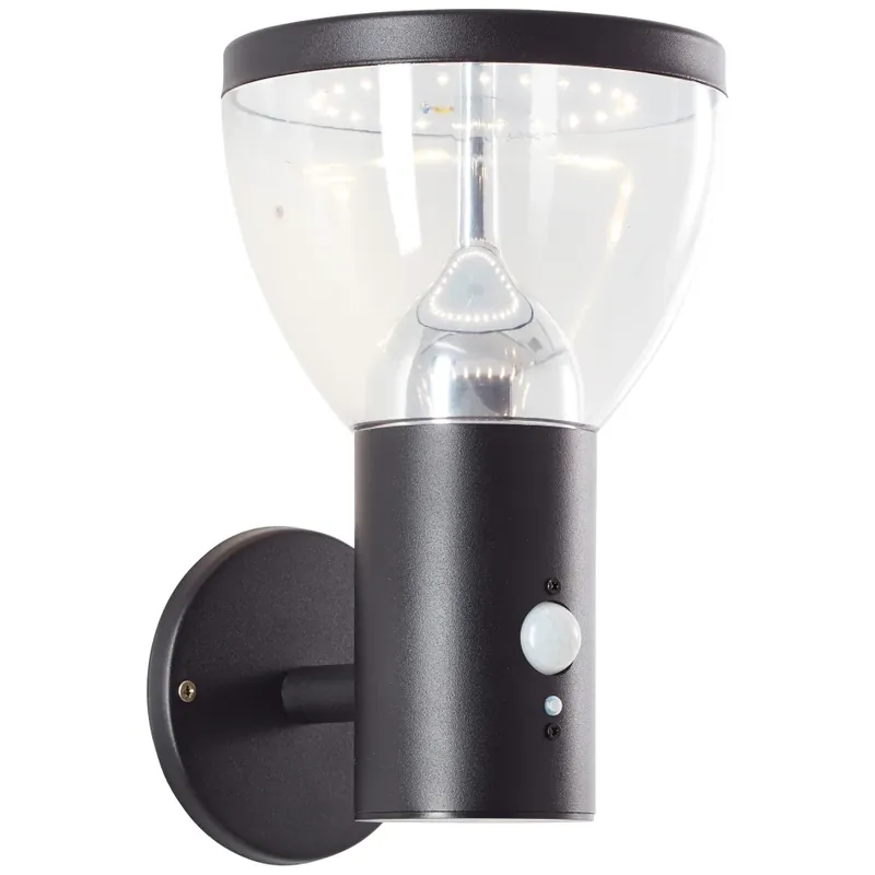Brilliant Tulip Buiten muurverlichting LED Zwart, 1-licht, Bewegingsmelder Bestseller
