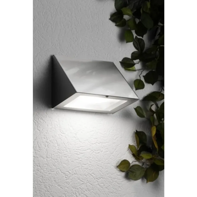 CMD Aqua Peso Muurlamp LED roestvrij staal, 1-licht Direct Beschikbaar