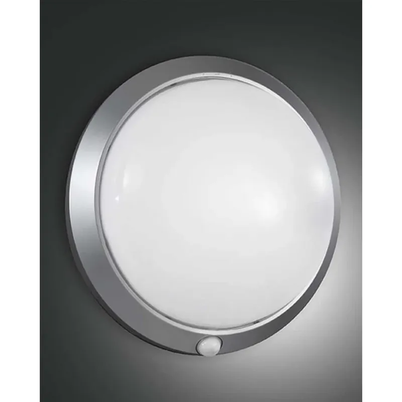Fabas Luce ARMILLA Buiten muurverlichting Zilver, 1-licht Ambachtelijk