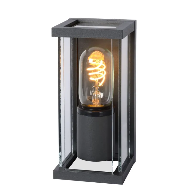 Lucide CLAIRE MINI Buiten muurverlichting Zwart, 1-licht Nieuw