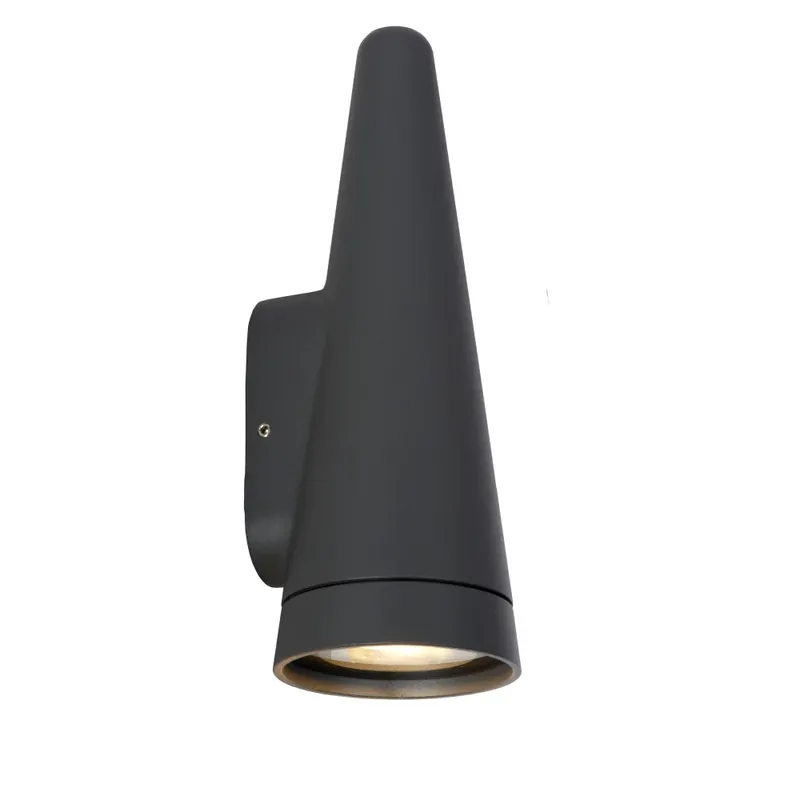 Seizoensaanbieding Lucide WIZARD Buiten muurverlichting Antraciet, 1-licht
