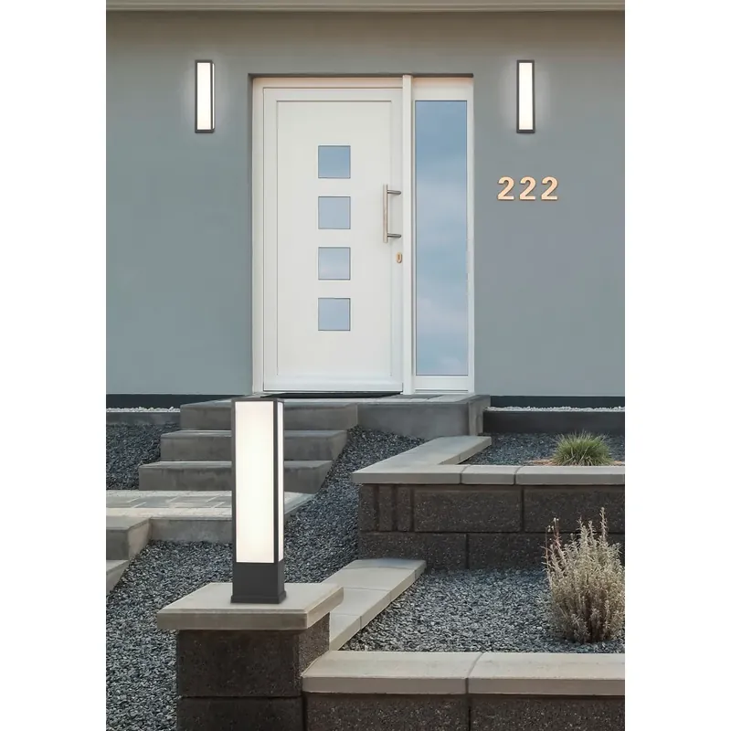 Trio Fuerte Buiten muurverlichting LED Antraciet, 1-licht Weekendaanbieding