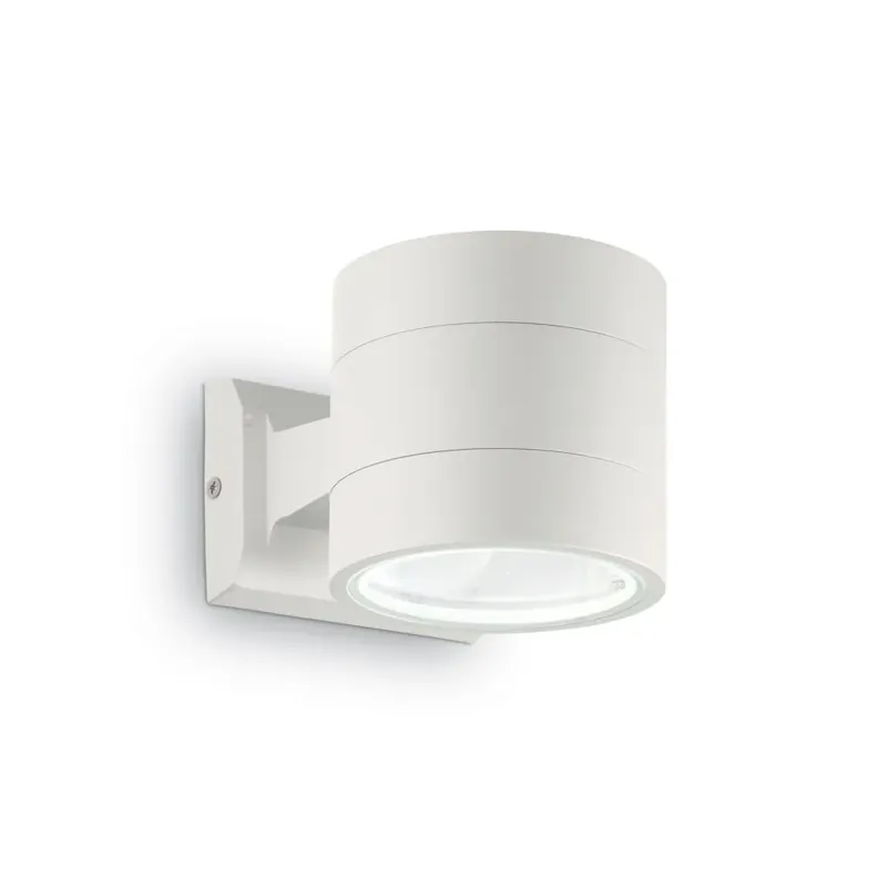 Budget Ideallux SNIF Buiten muurverlichting Wit, 1-licht