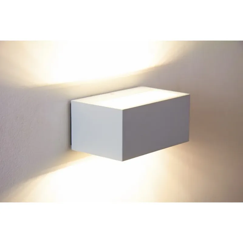 Lutec LED Buiten muurverlichting Wit, 1-licht Beperkt Aanbod