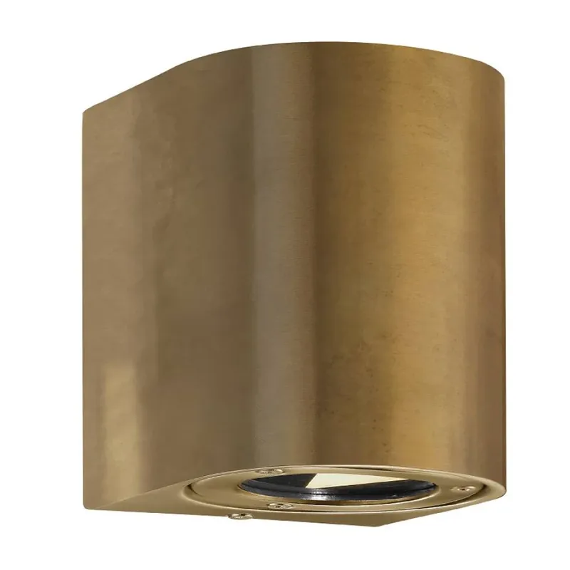 Laatste Kans Design For The People by Nordlux Canto Muurlamp LED Messing, 2-lichts