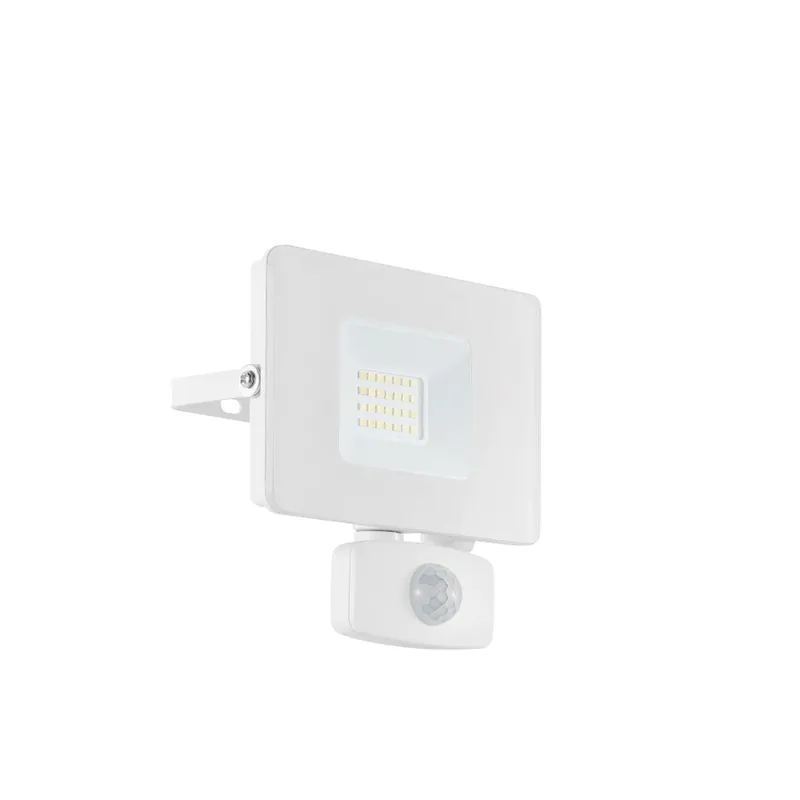 Eglo FAEDO Buiten muurverlichting LED Wit, 1-licht, Bewegingsmelder Premium