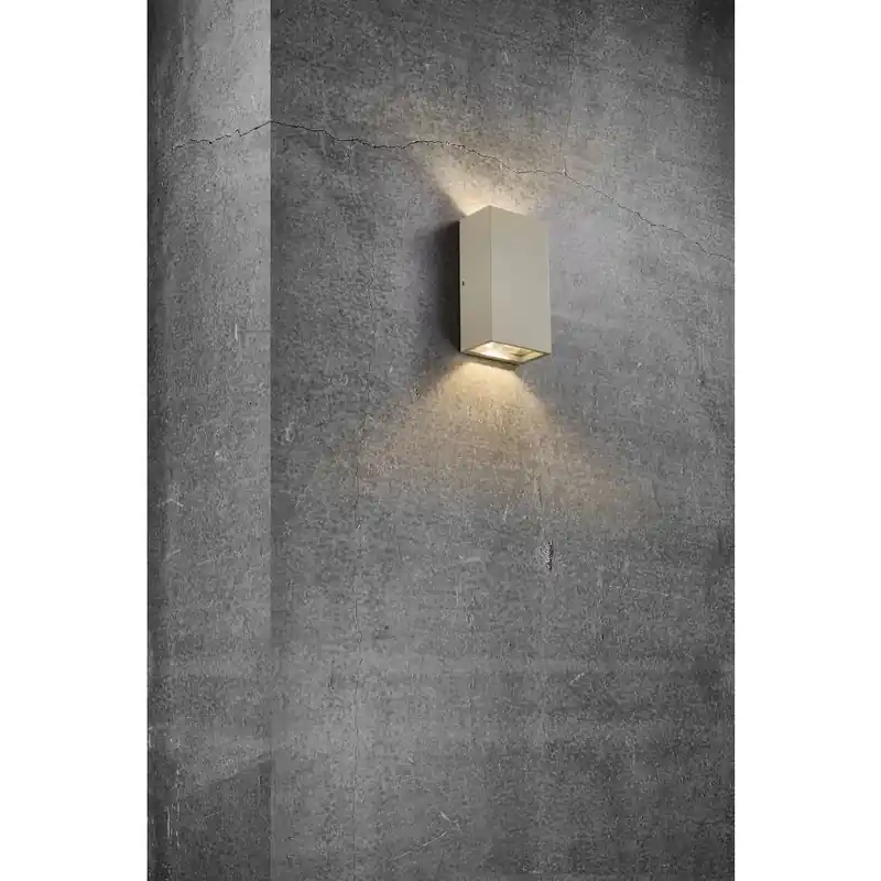 Nordlux ROLD Buiten muurverlichting LED Zandkleurig, 2-lichts Nu Kopen