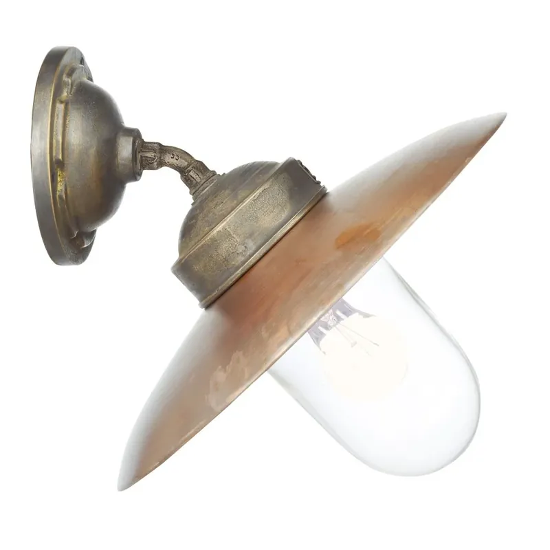 Gereduceerde Prijs KS Verlichting Landes Muurlamp Brons, Koperkleurig, 1-licht