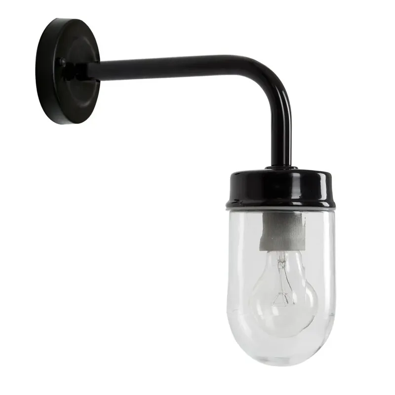 Gratis Verzending KS Verlichting Genius Muurlamp Zwart, 1-licht