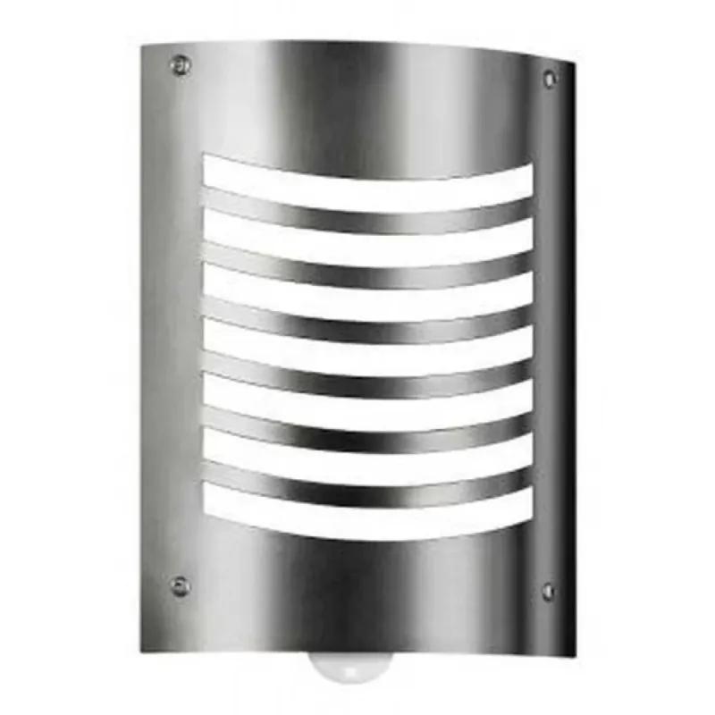Betrouwbaar CMD Aqua Smile Muurlamp roestvrij staal, 1-licht, Bewegingsmelder