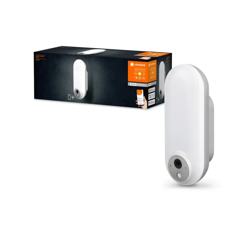 Geld-Terug-Garantie Ledvance WIF Wandlamp voor buiten LED Wit, 1-licht, Bewegingsmelder