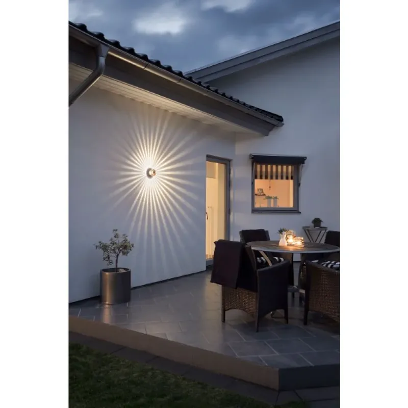 Trendy Konstsmide MONZA Muurlamp LED Koperkleurig, 1-licht
