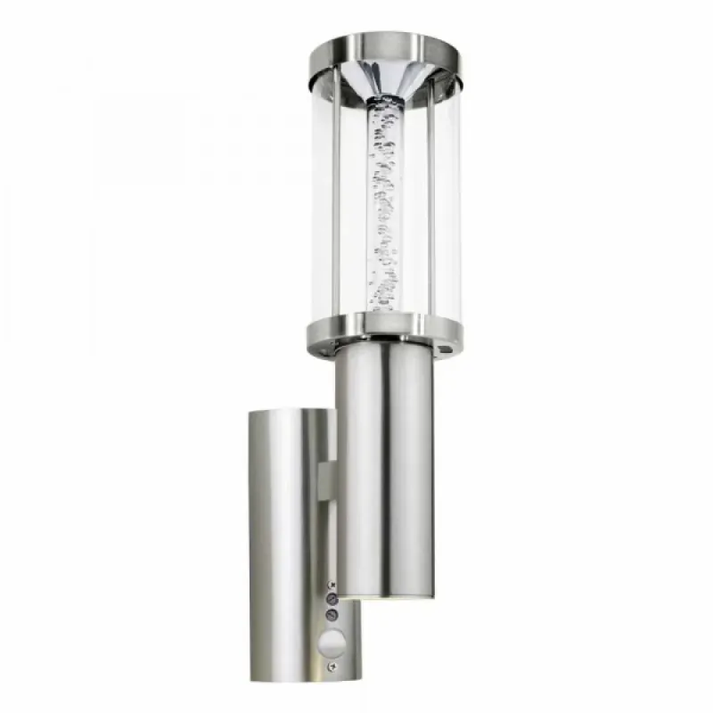 Eglo TRONO STICK Buitenmuur verlichting roestvrij staal, 1-licht, Bewegingsmelder Plaats Bestelling