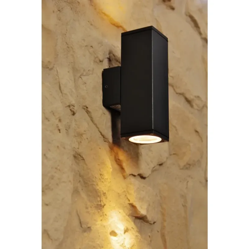 Konstsmide MONZA Buiten muurverlichting Antraciet, Zwart, 1-licht Aanbieding