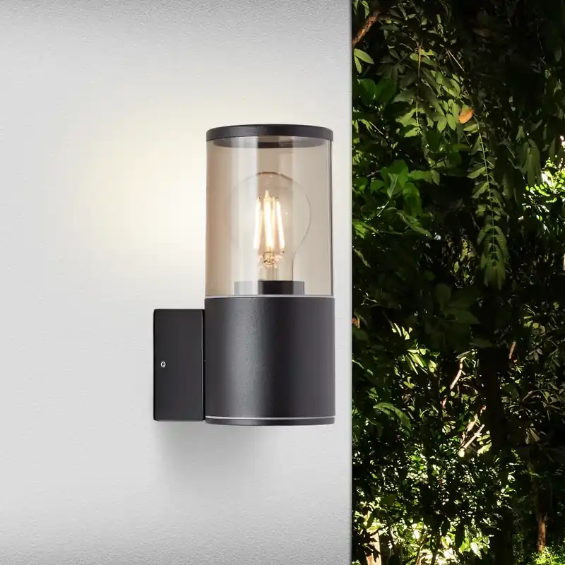 Brilliant Sergioro Buiten muurverlichting Antraciet, 1-licht Laatste Kans