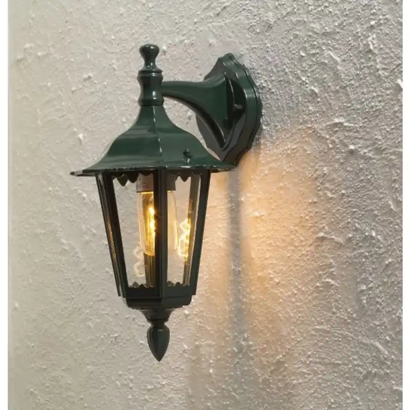 Konstsmide Firenze Muurlamp Groen, 1-licht Garantie Inbegrepen