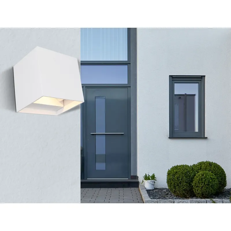 Speciale Aanbieding Globo VERONIKA Buiten muurverlichting LED Wit, 1-licht