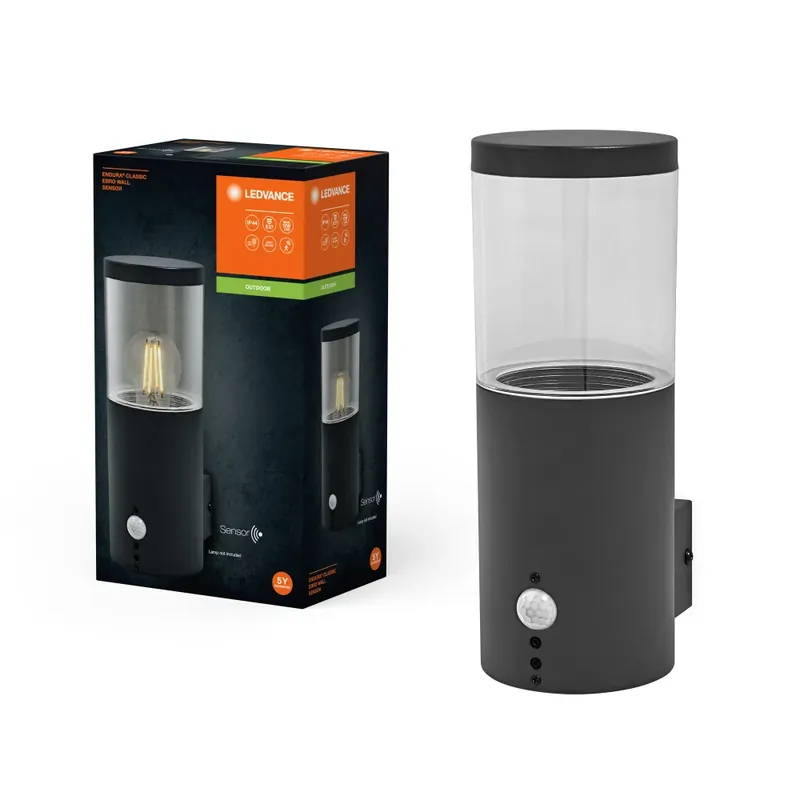 Dagaanbieding Ledvance Endura Wandlamp Grijs, 1-licht