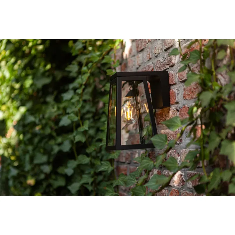 Laatste Kans Lutec Fia Solarlamp LED Zwart, 1-licht