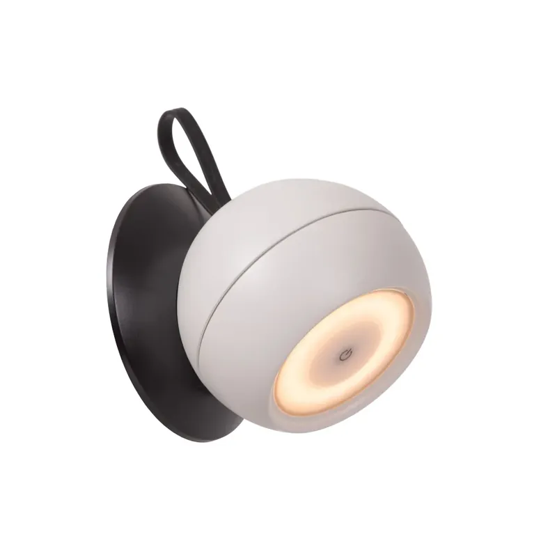 Laatste Kans Lucide LUNEX Wandlamp voor buiten LED Zwart, 1-licht