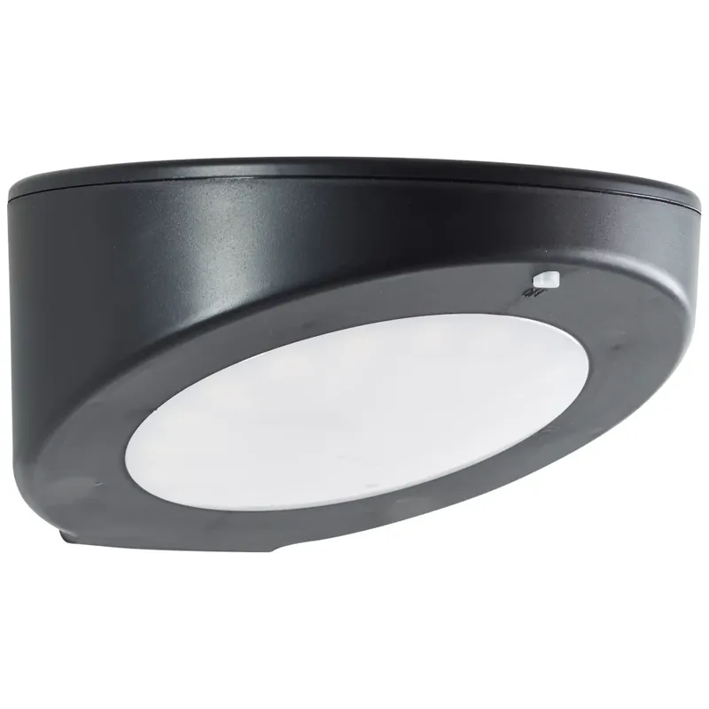 Brilliant Bardum Muurlamp LED Zwart, 1-licht, Bewegingsmelder Actieprijs