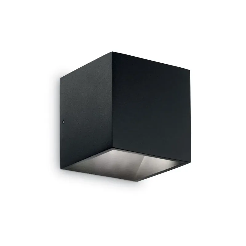 Ideallux RUBIK Buiten muurverlichting LED Zwart, 1-licht Superprijs