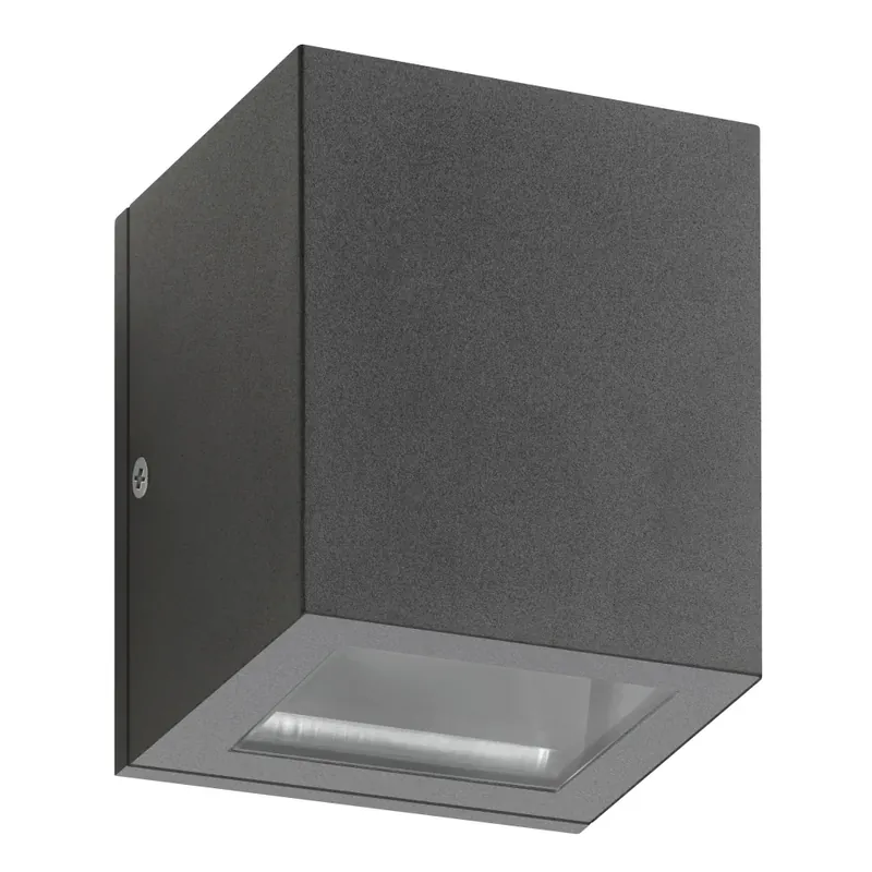 Exclusief LCD 5004 Buiten muurverlichting Zwart, 1-licht
